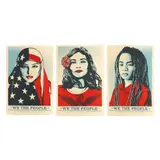 We the People (Three Works) by Shepard Fairey, Each a screenprint in colors on paper, sold Jul 2023