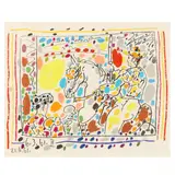 Le Picador II (The Bullfighter II) by Pablo Picasso, Lithograph in colors, sold Jul 2023