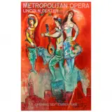 Metropolitan Opera, Lincoln Center by Marc Chagall, Lithographic poster in colors, sold Jul 2023