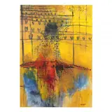 First Robin of Spring by Ellen Burgin, Acrylic on canvas, sold Jul 2023
