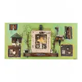 Community of Wisdom Keepers by Athlone Clarke, Mixed media assemblage on board, sold Jul 2023