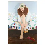 Lisa by Catherine Dunn Eikman, Oil on canvas, sold Jul 2023