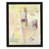 Polka Dot Lemon Fizz by Kelly Dew, Mixed media on canvas, sold Jul 2023