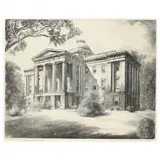 North Carolina State Capitol, Raleigh (Oversized) by Louis Orr, Etching, sold Jul 2023