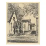 St. Mary's Episcopal School for Girls, Raleigh, North Carolina by Louis Orr, Etching, sold Jul 2023