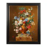 Still Life with Insects by Frederick Victor Bailey, Oil on panel, sold Jul 2023
