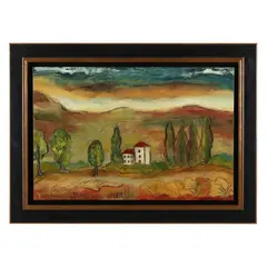Eternal Existence by Ruth Barrett, Oil on canvas, sold Jul 2023