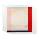 Merlin's Crystal Ball by John Hiigli, Transparent oil on shaped canvas, sold Jul 2023
