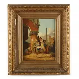 The Letter Reader by Wilhelm Gail, Oil on panel, sold Jun 2023