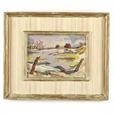 Spring Break-up by Ella A. Whitmore, Oil on paper, sold Jun 2023