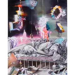 Babydoll by Michael Brennan, 2013, oil on canvas, sold Sep 2024