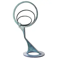 Untitled by Marilyn Kuksht, 1999, bronze sculpture with patina, sold Sep 2024