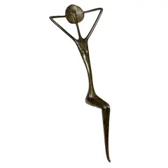 Attitude II by Ruth Bloch, 2002, bronze sculpture, sold Sep 2024