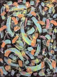 Untitled by Joseph de la Torre, Acrylic on Paper 24"x18" Sheet. Loose, sold May 2026