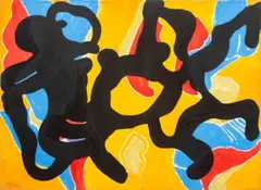 Untitled by Jack Roth, 1980, Acrylic on Canvas, sold Dec 2025