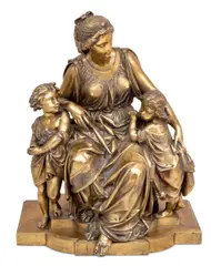 Untitled by Auguste-Joseph Carrier, Bronze Sculpture, sold Dec 2025