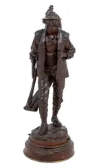 Untitled by Eutrope Bouret, Bronze Sculpture, sold Dec 2025