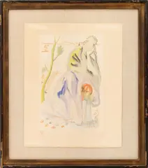 The Source by Salvador Dalí, 1960, Woodcut Print, sold Jan 2026