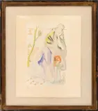 The Source by Salvador Dalí, 1960, Woodcut Print, sold Jan 2026