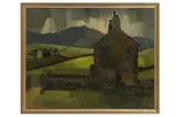 Untitled by D. Waterhouse, oil on board, offered Jan 2022