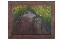 Untitled by Alexis Hunter, 1994, oil on canvas, offered Jan 2022