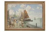 Untitled by Franz Max Richter-Reich, oil on canvas, offered Jan 2022