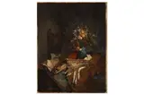 Untitled by Hugo Charlemont, oil on panel, offered Jan 2022