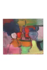 Untitled by Marcus Grey, oil, offered Jan 2022