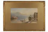 Untitled by Edward Tucker, watercolour, offered Jan 2022