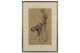 Untitled by Walter Wesley Russell, gouache, offered Jan 2022