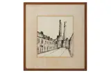 Untitled by Julian Halsby, charcoal, offered Jan 2022