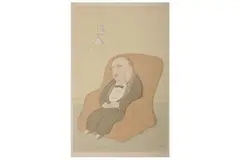 Untitled by Max Beerbohm, 1931, lithograph, offered Jan 2022