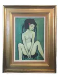 Untitled by Pierre Daboval, oil on canvas, offered Jan 2022