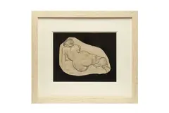 Untitled by George Campbell Rha, watercolor, offered Jan 2022