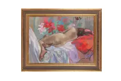 Untitled by Mary Hackney, 1992, pastel and coloured, offered Jan 2022