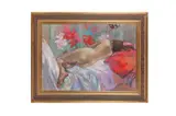 Untitled by Mary Hackney, 1992, pastel and coloured, offered Jan 2022