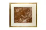 Untitled by Donald Blagge Barton, pastel, offered Jan 2022