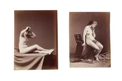 C. 1890s by Nude Studies, photograph, offered Jan 2022
