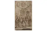 Untitled by Jan Luyken, ink and wash on paper, offered Dec 2021