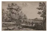 Untitled by Claude Lorrain, etching, offered Dec 2021