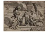 Untitled by Jacques Antoine Friquet de Vauroze, etching, offered Dec 2021