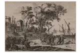 Untitled by Claude Lorrain, etching, offered Dec 2021