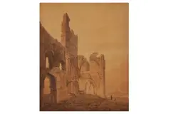 Untitled by Thomas Girtin, pencil and watercolour on paper, offered Dec 2021