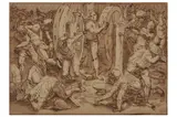 Untitled by Giovanni Battista Paggi, ink and wash on paper, offered Dec 2021