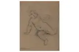 Called 'il volterrano' (volterra 1611 - 1689 florence) by Baldassare Franceschini, drawing, offered Dec 2021