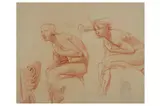 Untitled by Alfred Stevens, pencil on paper, offered Dec 2021