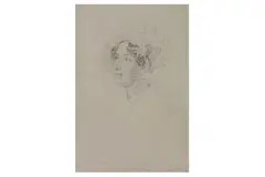 Untitled by John Linnell, pencil on paper, offered Dec 2021