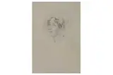 Untitled by John Linnell, pencil on paper, offered Dec 2021