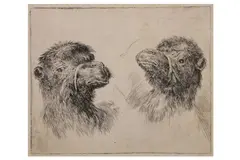 Untitled by Stefano della Bella, etching on paper, offered Dec 2021