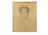 Untitled by Carl Sieg, pencil on paper, offered Dec 2021